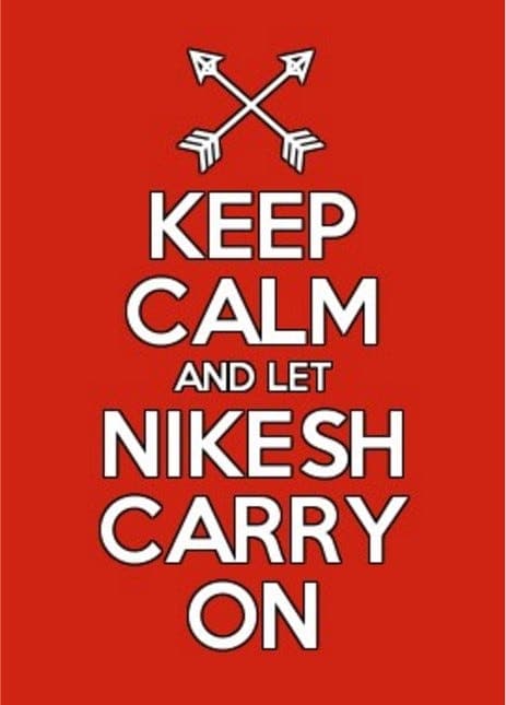 Medium: Keep calm, and let Nikesh Arora carry on.